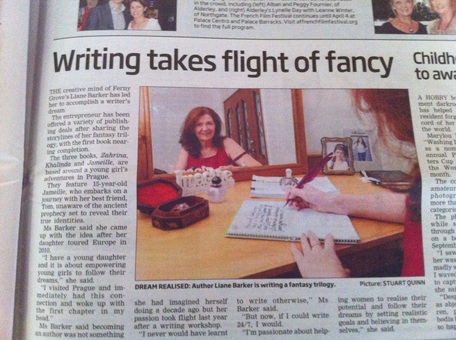 Writer takes Flight of Fancy